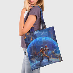 Сумка-шопер Мегавольт, цвет: 3D-принт — фото 2