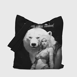 Сумка-шопер Все дуреют с этих блондинок, цвет: 3D-принт