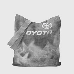 Сумка-шопер Toyota - grey gradient посередине, цвет: 3D-принт