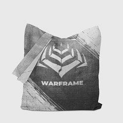Сумка-шопер Warframe - grey gradient, цвет: 3D-принт