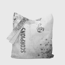 Сумка-шопер Scorpions - white gradient вертикально, цвет: 3D-принт