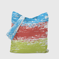 Сумка-шопер Взмах кистью, цвет: 3D-принт