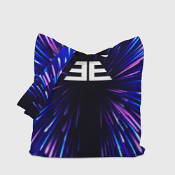 Сумка-шопер Imagine Dragons neon energy, цвет: 3D-принт