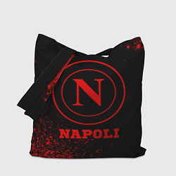 Сумка-шопер Napoli - red gradient, цвет: 3D-принт