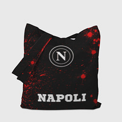 Сумка-шопер Napoli - red gradient по-центру, цвет: 3D-принт