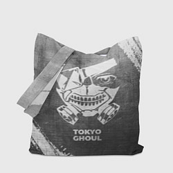 Сумка-шопер Tokyo Ghoul - grey gradient, цвет: 3D-принт