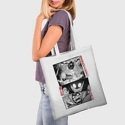 Сумка-шопер DanDaDan: Fight, цвет: 3D-принт — фото 2