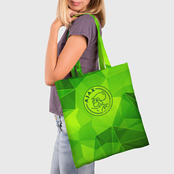 Сумка-шопер Ajax green poly, цвет: 3D-принт — фото 2