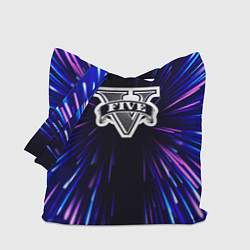 Сумка-шопер GTA neon energy, цвет: 3D-принт