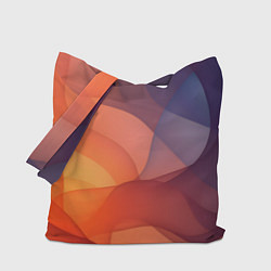 Сумка-шопер Летящая вуаль, цвет: 3D-принт