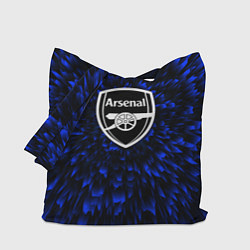 Сумка-шопер Arsenal blue energy, цвет: 3D-принт