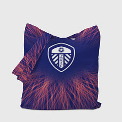 Сумка-шопер Leeds United red energy, цвет: 3D-принт