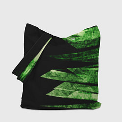 Сумка-шоппер Color green black