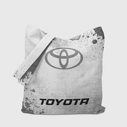 Сумка-шопер Toyota - white gradient по-центру, цвет: 3D-принт