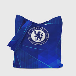 Сумка-шопер Chelsea blue poly, цвет: 3D-принт