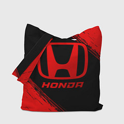 Сумка-шопер Honda - red gradient, цвет: 3D-принт