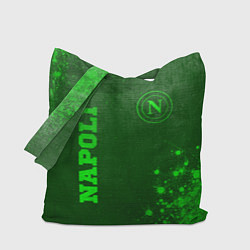 Сумка-шопер Napoli - green gradient вертикально, цвет: 3D-принт