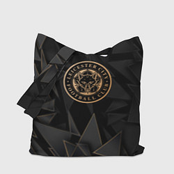 Сумка-шопер Leicester City golden poly, цвет: 3D-принт