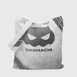 Сумка-шопер DanMachi - white gradient, цвет: 3D-принт