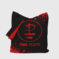 Сумка-шопер Pink Floyd - red gradient, цвет: 3D-принт