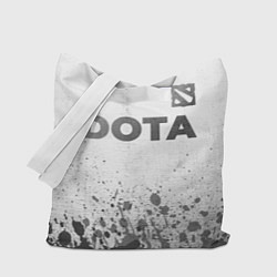 Сумка-шопер Dota - white gradient посередине, цвет: 3D-принт