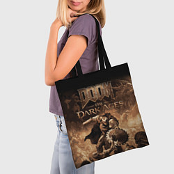 Сумка-шопер Doom the dark ages, цвет: 3D-принт — фото 2
