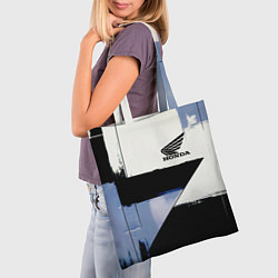 Сумка-шопер Honda логотип, цвет: 3D-принт — фото 2