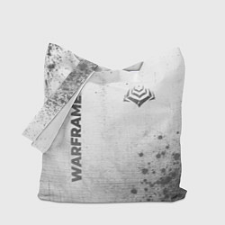 Сумка-шопер Warframe - white gradient вертикально, цвет: 3D-принт