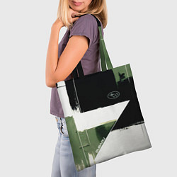 Сумка-шопер Subaru эмблема, цвет: 3D-принт — фото 2