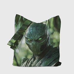Сумка-шопер Рептилия Мортал комбат, цвет: 3D-принт