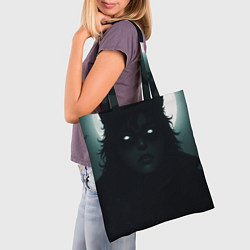 Сумка-шопер Волчица, цвет: 3D-принт — фото 2