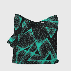 Сумка-шоппер The triangle is light blue