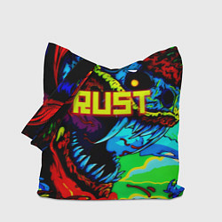 Сумка-шопер Rust hyperbeast, цвет: 3D-принт