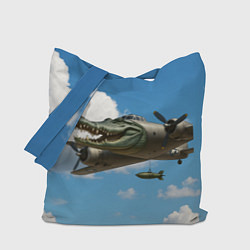 Сумка-шопер Бомбардиро крокодило, цвет: 3D-принт