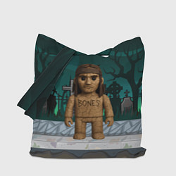 Сумка-шопер Bones в стиле куклы Вуды, цвет: 3D-принт