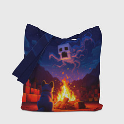 Сумка-шопер Собака и гаст, цвет: 3D-принт