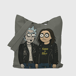 Сумка-шопер КиШ - Рик и Морти, цвет: 3D-принт