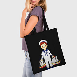 Сумка-шопер Маленький морячок, цвет: 3D-принт — фото 2