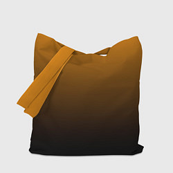 Сумка-шопер Orange gradient, цвет: 3D-принт