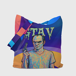 Сумка-шопер Тревор Филипс GTA 5, цвет: 3D-принт