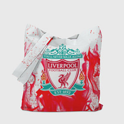 Сумка-шопер Liverpool розовый огонь, цвет: 3D-принт