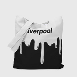 Сумка-шоппер Liverpool жидкие краски всплеск