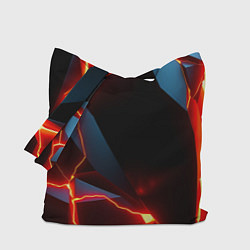Сумка-шопер Tile breaking, цвет: 3D-принт