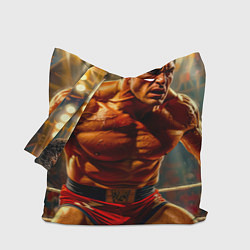 Сумка-шопер Титан ринга, цвет: 3D-принт