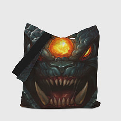 Сумка-шопер Roshan Rage, цвет: 3D-принт