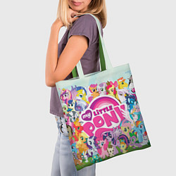 Сумка-шопер My Little Pony, цвет: 3D-принт — фото 2