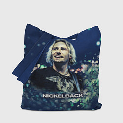 Сумка-шопер Nickelback: Chad Kroeger, цвет: 3D-принт