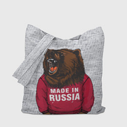 Сумка-шопер Made in Russia, цвет: 3D-принт