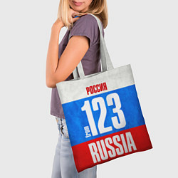 Сумка-шопер Russia: from 123, цвет: 3D-принт — фото 2