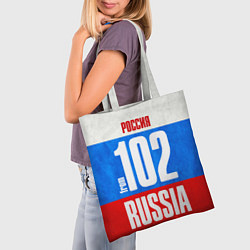 Сумка-шопер Russia: from 102, цвет: 3D-принт — фото 2